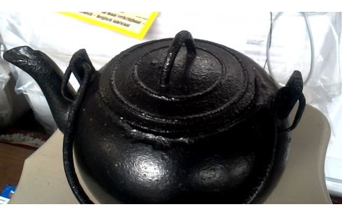 BOUILLOTTE DECORATIF ANTIQUE FONTE