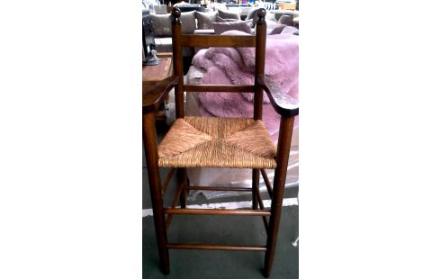 SILLA NIÑO ALTO SILLA DE PAJA