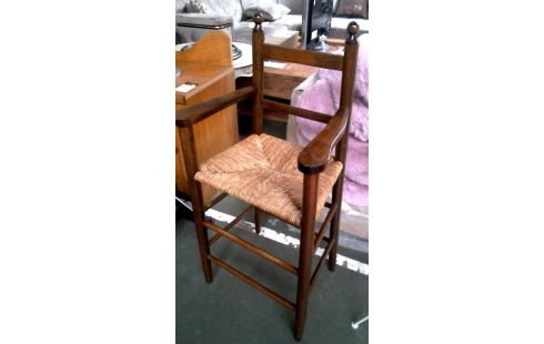 SILLA NIÑO ALTO SILLA DE PAJA