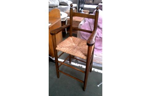 SILLA NIÑO ALTO SILLA DE PAJA