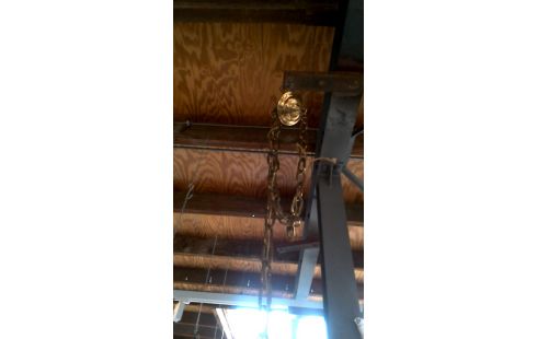 SUSPENSION ANTIQUE CUIVRE