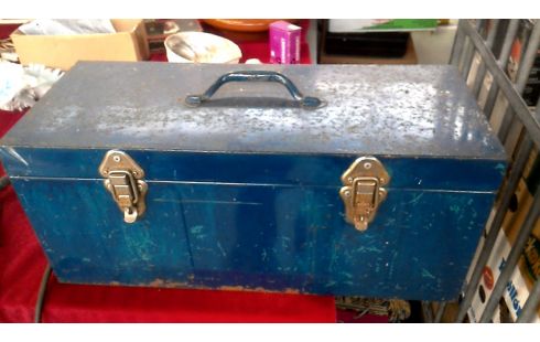 KISTE, , WERKZEUG BLAU METALL