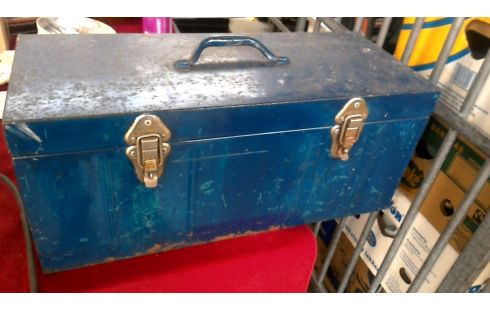 KISTE, , WERKZEUG BLAU METALL