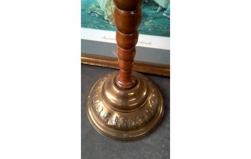 CENDRIER CUIVRE, , BOIS ANCIEN