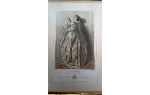 GRABADO COLOR LA UNIDAD, , MARCO DORADO