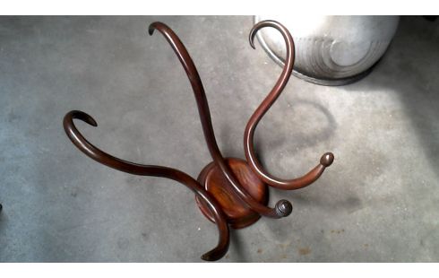 KLEIDERSTÄNDER WAND- THONET STIL AST, , HOLZ