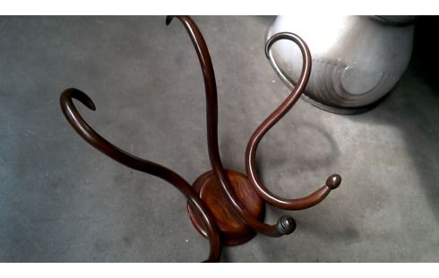 KLEIDERSTÄNDER WAND- THONET STIL AST, , HOLZ