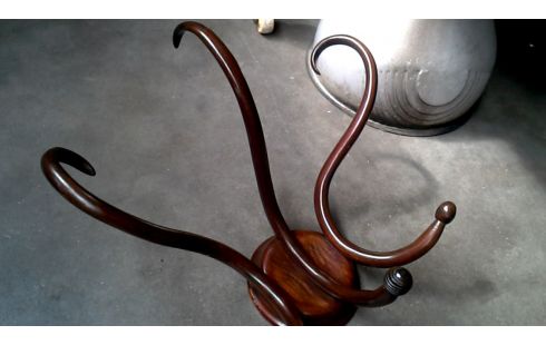 KLEIDERSTÄNDER WAND- THONET STIL AST, , HOLZ