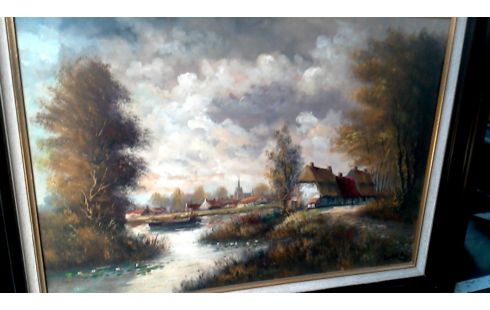 PINTURA, , PAISAJE DEDICATORIA