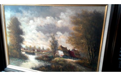 PINTURA, , PAISAJE DEDICATORIA