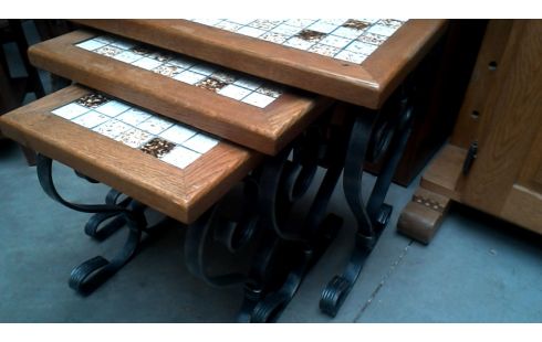 CREDENCE SET CHENE FER FORGE