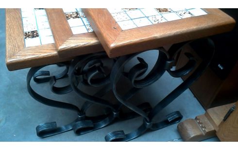 CREDENCE SET CHENE FER FORGE