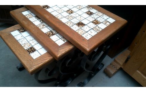 CREDENCE SET CHENE FER FORGE