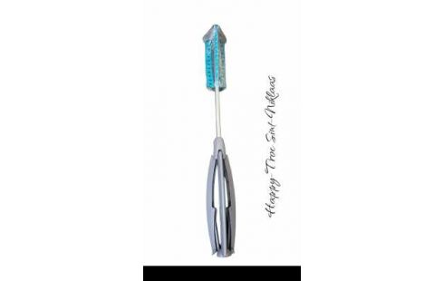 WÄSCHESTÄNDER GRAU TÜRKIS METALL PVC