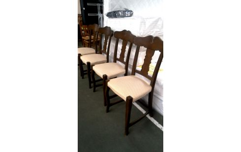 4 SILLAS ROBLE CRUDO TEJIDO