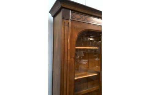 ESCAPARATE, , MUEBLE BAJO. CEREZO SILVESTRE 2 CUERPOS