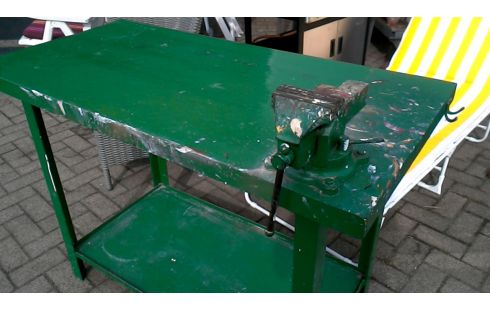 ETABLI VERTE FER
