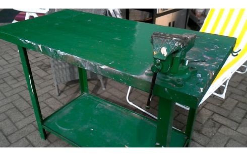 ETABLI VERTE FER