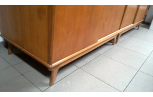 KLEERKAST DEENS DESIGN VINTAGE 4 DEUREN SCHUIVEND