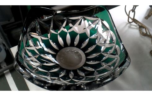 CALICE VERTE CRISTAL