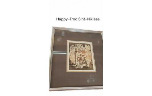 GRABADO COLOR MUJER DEDICATORIA