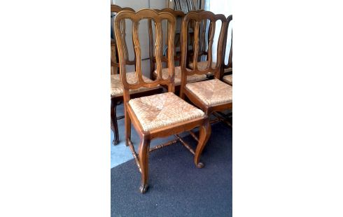 6 SILLAS BRETÓN SILLA DE PAJA