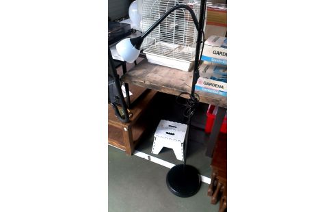 LAMPE A POSER NOIR MET, , LAMPE DE LECTURE