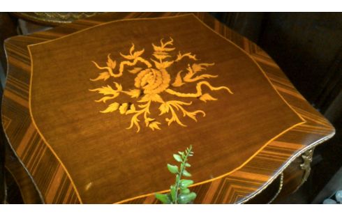 ANRICHTE 1 QUADRATISCH ITALIENISCH, , INTARSIE KUPFER