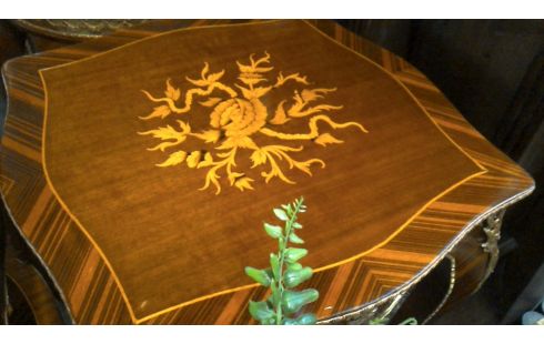 ANRICHTE 1 QUADRATISCH ITALIENISCH, , INTARSIE KUPFER