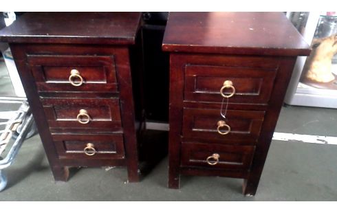 NÄHSCHRÄNKCHEN 3 SCHUBLADEN KOLONIAL DAS STÜCK