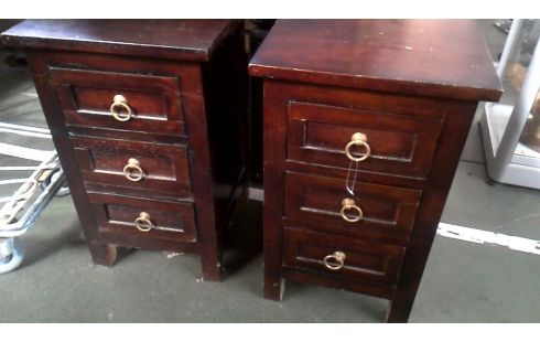 NÄHSCHRÄNKCHEN 3 SCHUBLADEN KOLONIAL DAS STÜCK