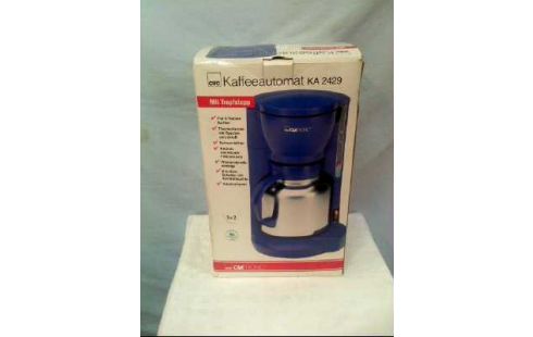 CAFETIERE ELECTRIQUE BLEU