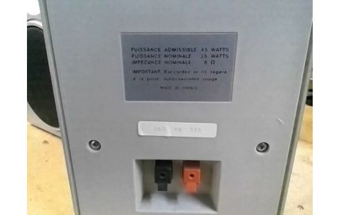 PAIRE D'ENCEINTES CONTINENTAL EDISON (SANS CABLES)