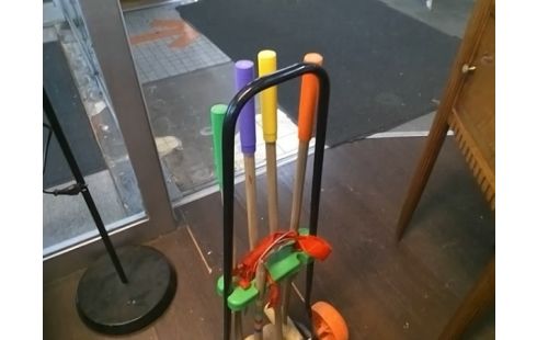 JEU DE CROQUET POUR ENFANT