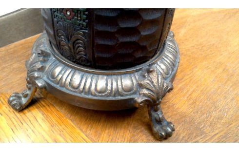 TAFELLAMP HOUT KOPER