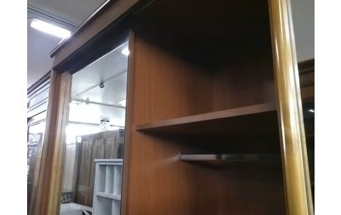 ARMOIRE 3P COULISSANTE AVEC MIROIR (AVEC PENDERIES)