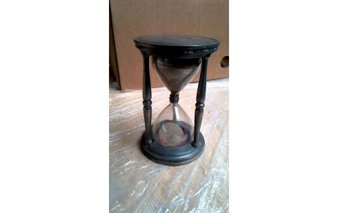 DECO-LAMPEN ZANDLOPER KOPER GLAS