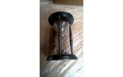 DECO-LAMPEN ZANDLOPER KOPER GLAS