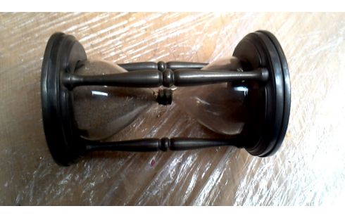 DECO-LAMPEN ZANDLOPER KOPER GLAS