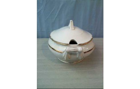 SUPPENTERRINE +DECKEL PORZ. WEISS <BAVARIA>