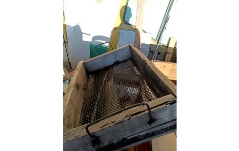 CLAYETTE BOIS ET METAL