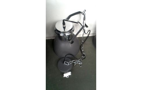 LÁMPARA DE TECHO ESTILO GRIS METAL LA UNIDAD