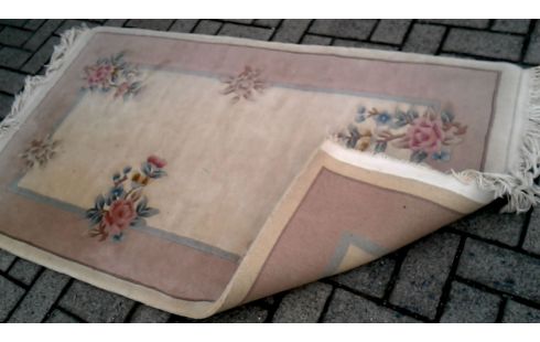TEPPICH TIBETISCH ROSA BEIGE