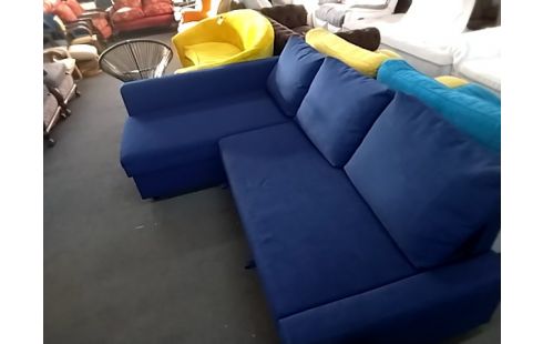 CANAPE D'ANGLE CONVERTBLE-COFFRE