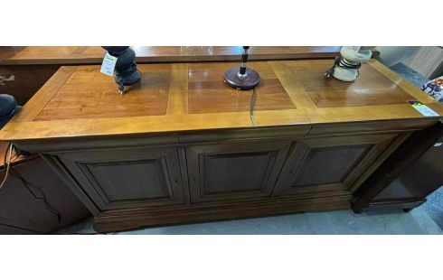 DRESSOIR MERISIER 3 PORTES / 3 TIROIRS C CLES