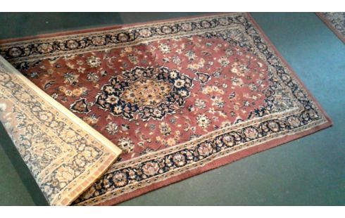 TEPPICH LACHS MET SCHWARZ BEIGE