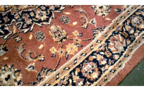 TEPPICH LACHS MET SCHWARZ BEIGE