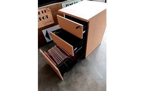 CAISSON DE BUREAU +CLEF