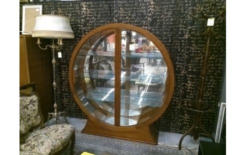 VITRINE RONDE HALOGENE "GEODE" CROZATIER