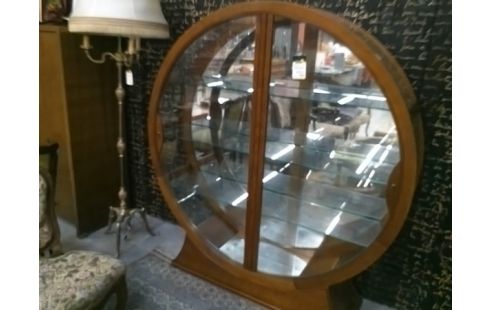 VITRINE RONDE HALOGENE "GEODE" CROZATIER
